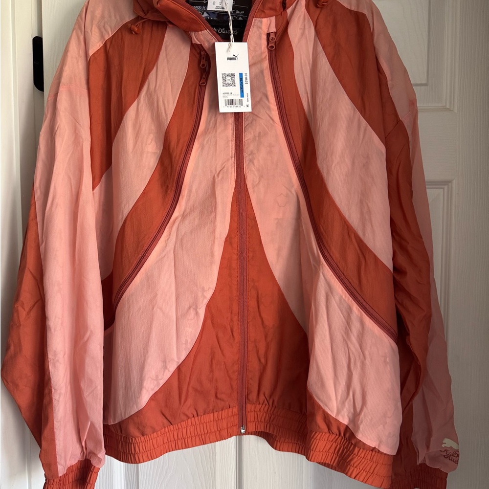 Puma x kidsuper studios Coral and Peach Jacket
